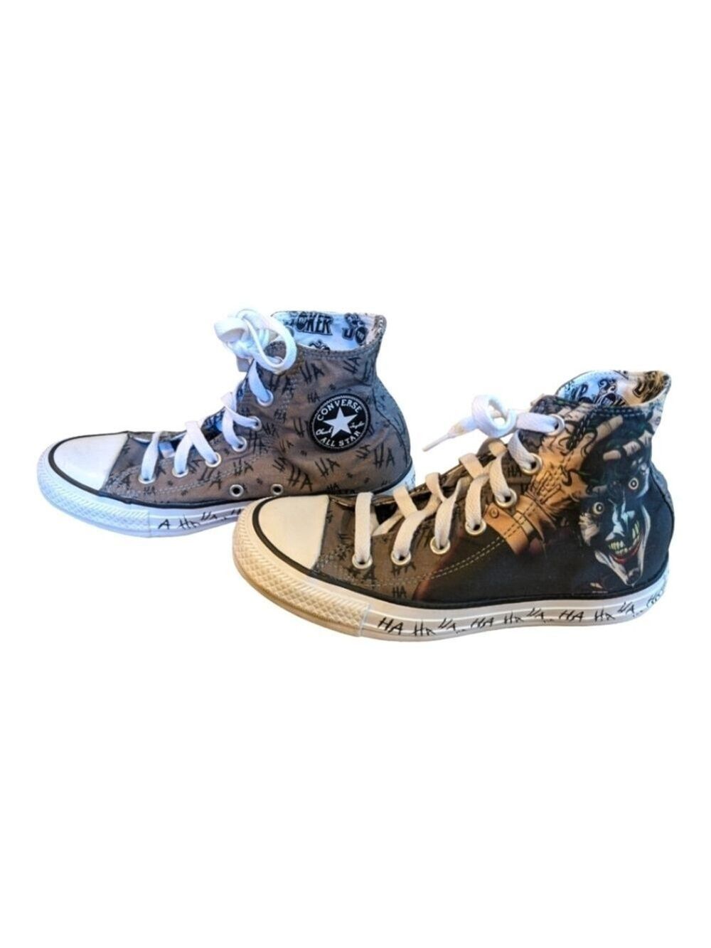 Converse X DC Comics All star chuck taylor unisex Joker Ha Ha Men US 4 Women 6